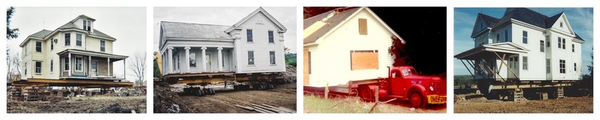 vintage house moving banner